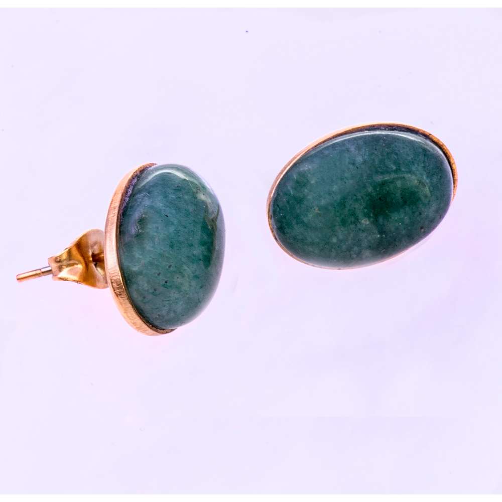 003IR-EVAFRANGK-SKOYLARIKIA-ABENTOYRINI-PRASINI-XRYSO-3 Σκουλαρίκια με πέτρες