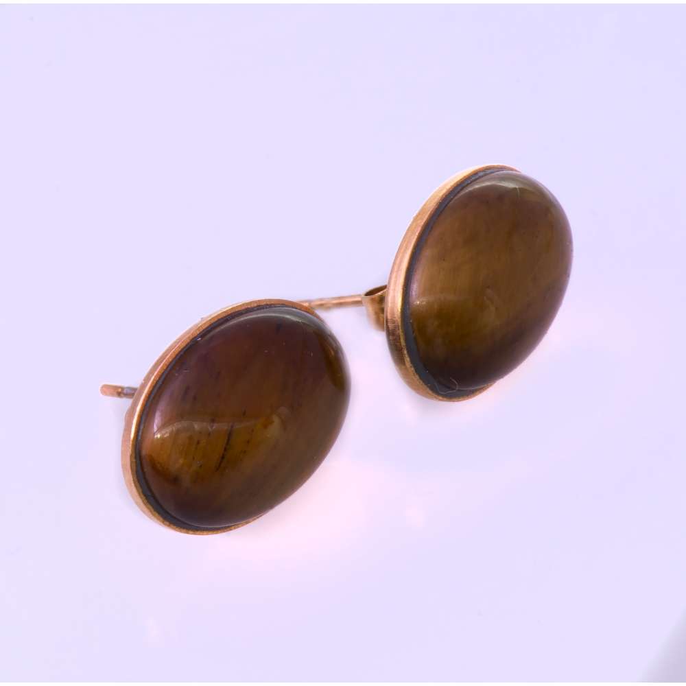 005IR-EVAFRANGK-SKOYLARIKIA-MATI-TIGRIS-XRYSO-2 Σκουλαρίκια με πέτρες