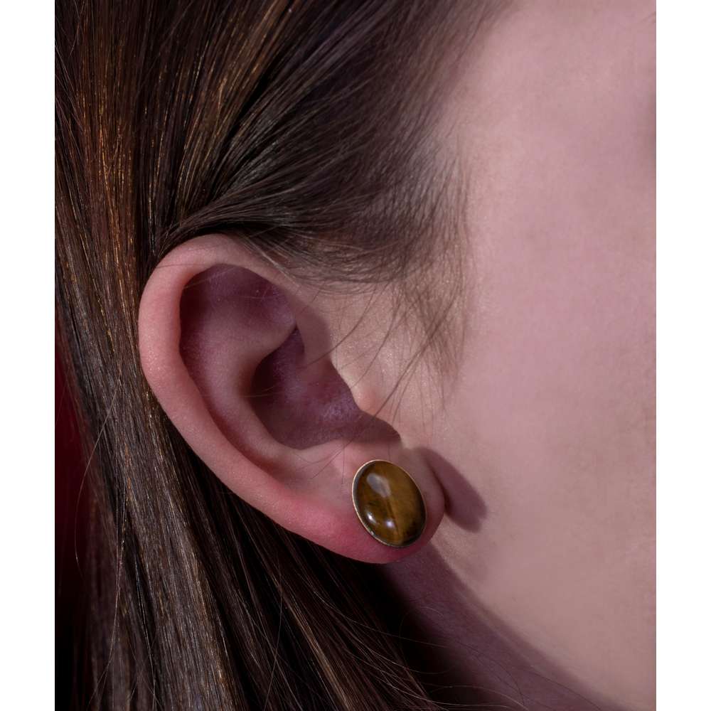 005IR-EVAFRANGK-SKOYLARIKIA-MATI-TIGRIS-XRYSO-3 Σκουλαρίκια με πέτρες