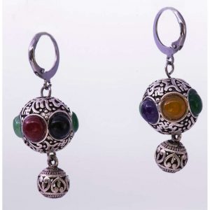 Σκουλαρίκια κρεμαστά με κλίπ