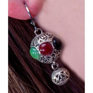 Σκουλαρίκια κρεμαστά με κλίπ