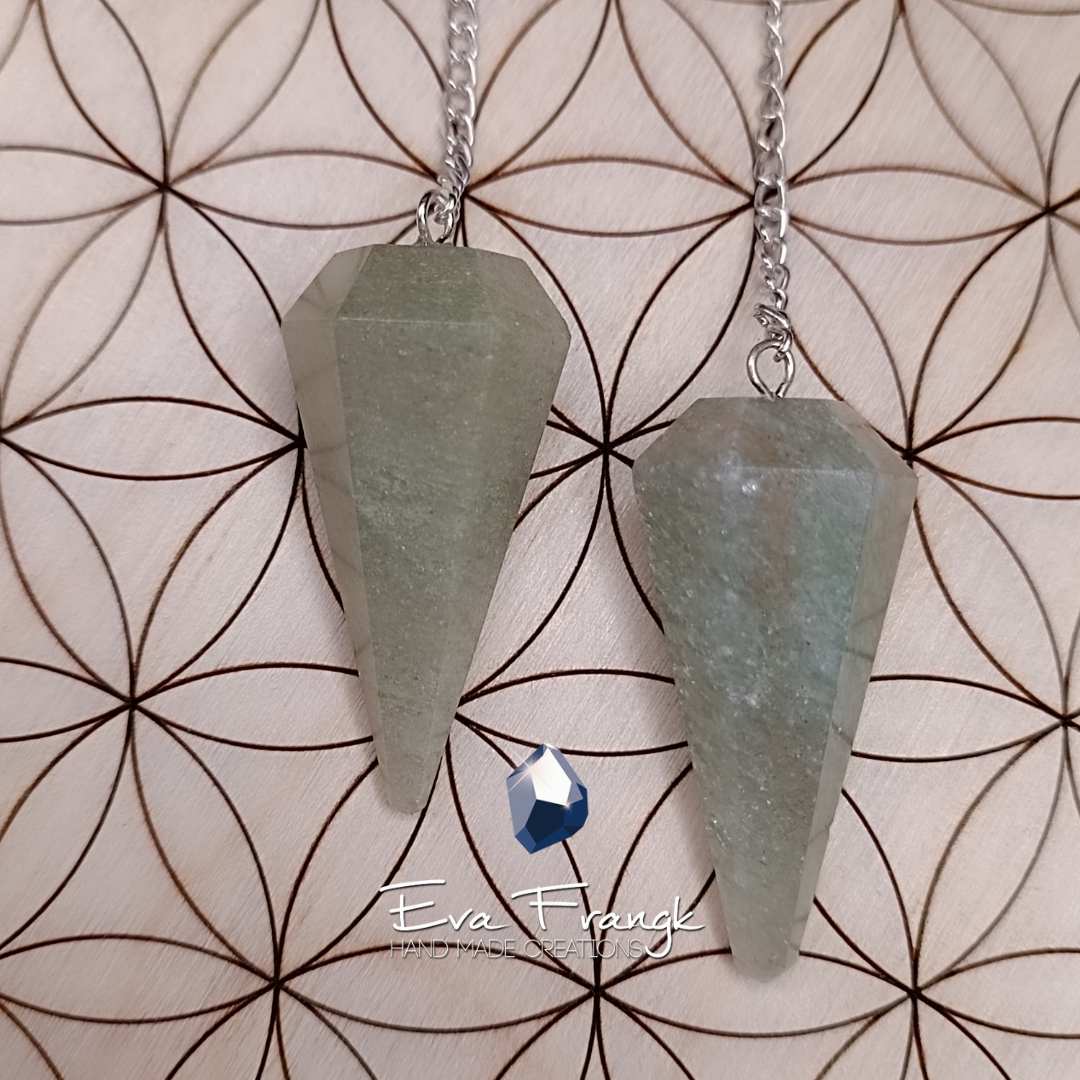 136 Εκκρεμές Αβεντουρίνη με αλυσίδα