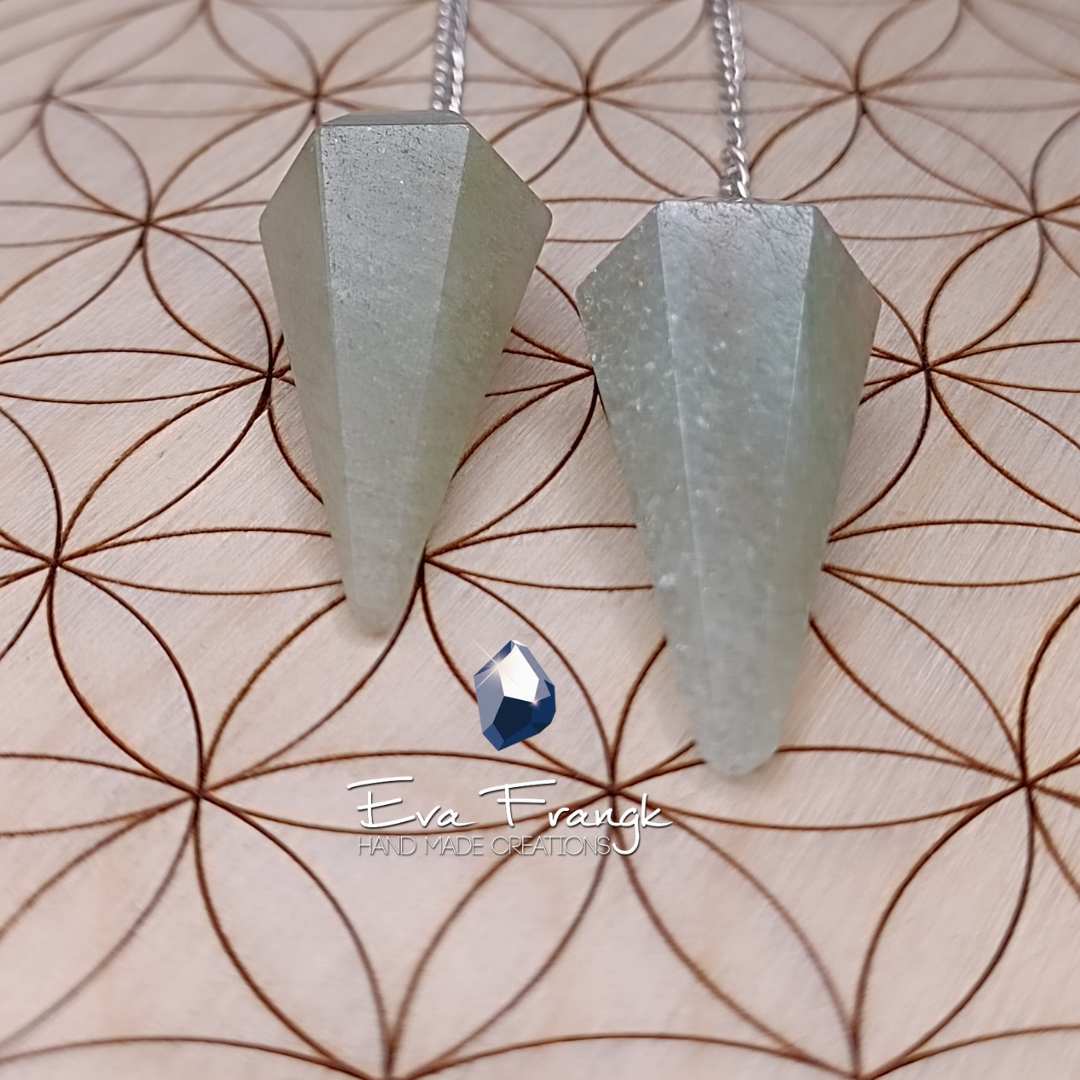 137 Εκκρεμές Αβεντουρίνη με αλυσίδα