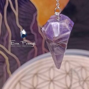 Εκκρεμές Αμέθυστος eva frangk