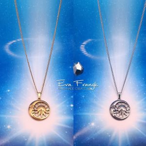 Μενταγιόν Ήλιος - Σελήνη Μενταγιόν συνοδευόμενο από την αλυσίδα του 45cm Μέταλλο Ροδιομενο ανοξείδωτο χειρουργικό ατσάλι πρώτης ποιότητας μεγάλης αντοχής και σκληρότητας επιχρυσωμένο με χρυσό 18κ Τιμή 25