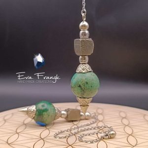 Εκκρεμές Tυρκουαζ Αφρικής πράσινο - eva frangk