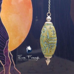 Εκκρεμές Χρυσόκολλα με αλυσίδα