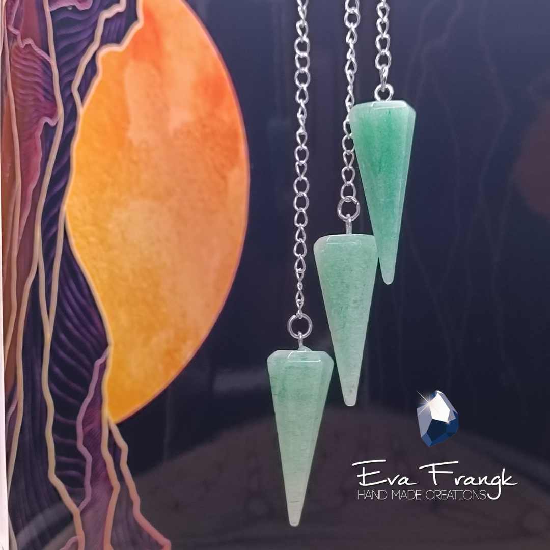 139 Εκκρεμές Αβεντουρινη πράσινη