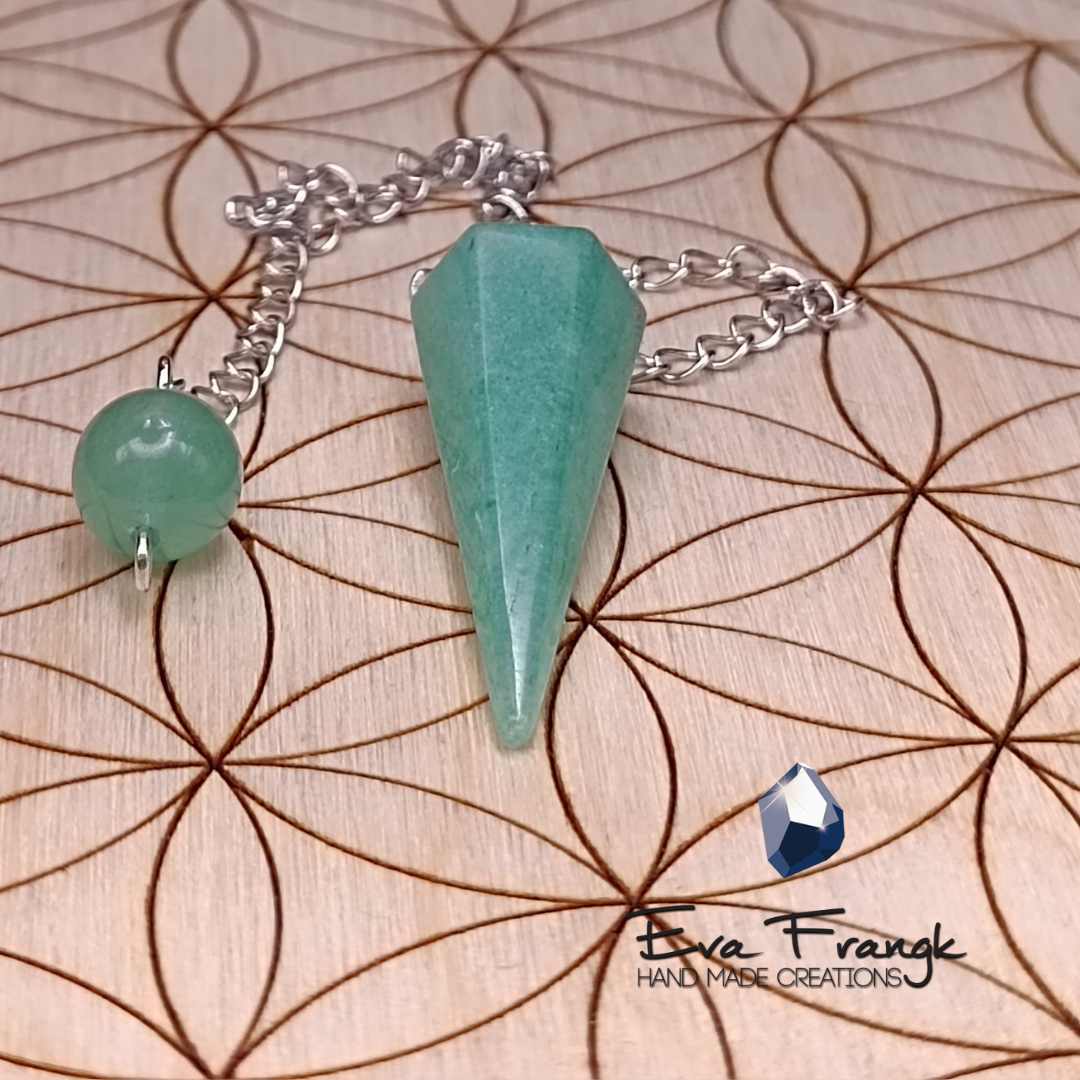 140 Εκκρεμές Αβεντουρινη πράσινη