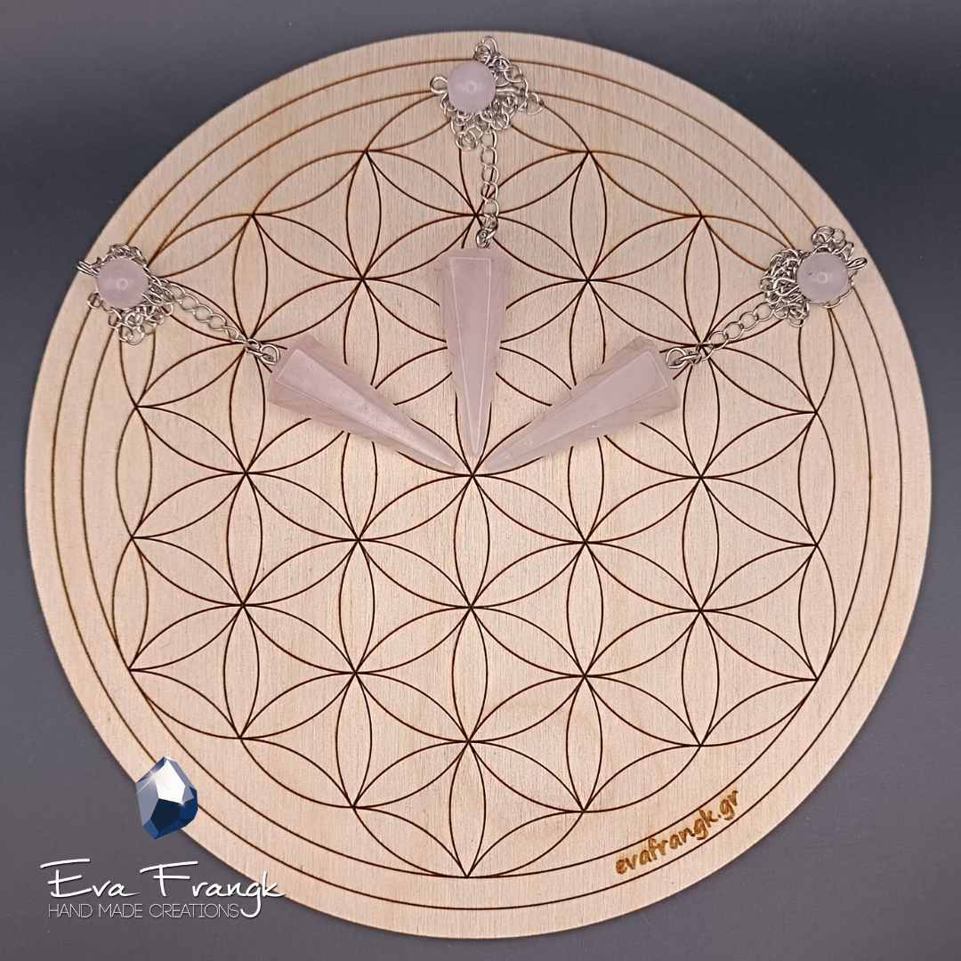 151 Εκκρεμές Ροζ Χαλαζιας