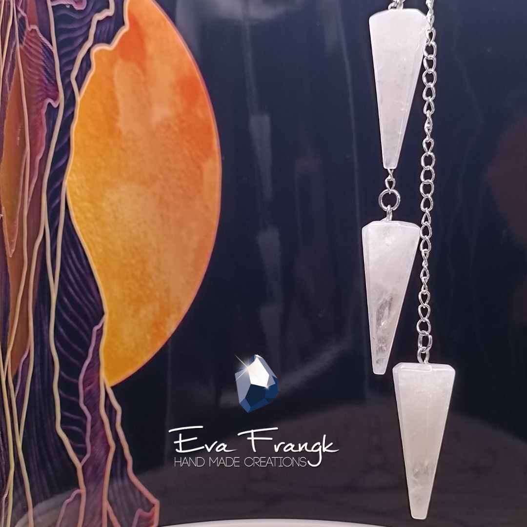 154 Εκκρεμές Λευκός Χαλαζιας