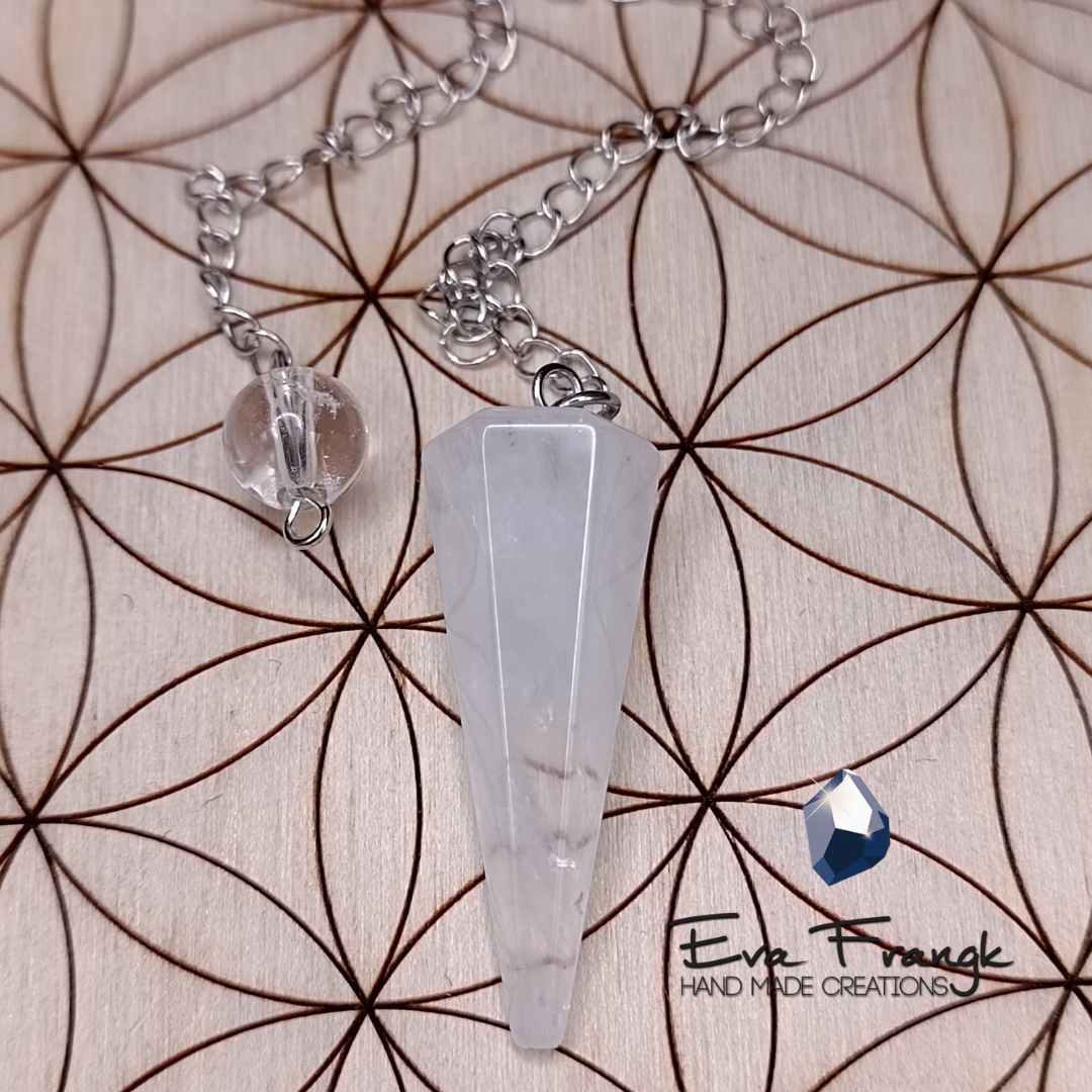 155 Εκκρεμές Λευκός Χαλαζιας