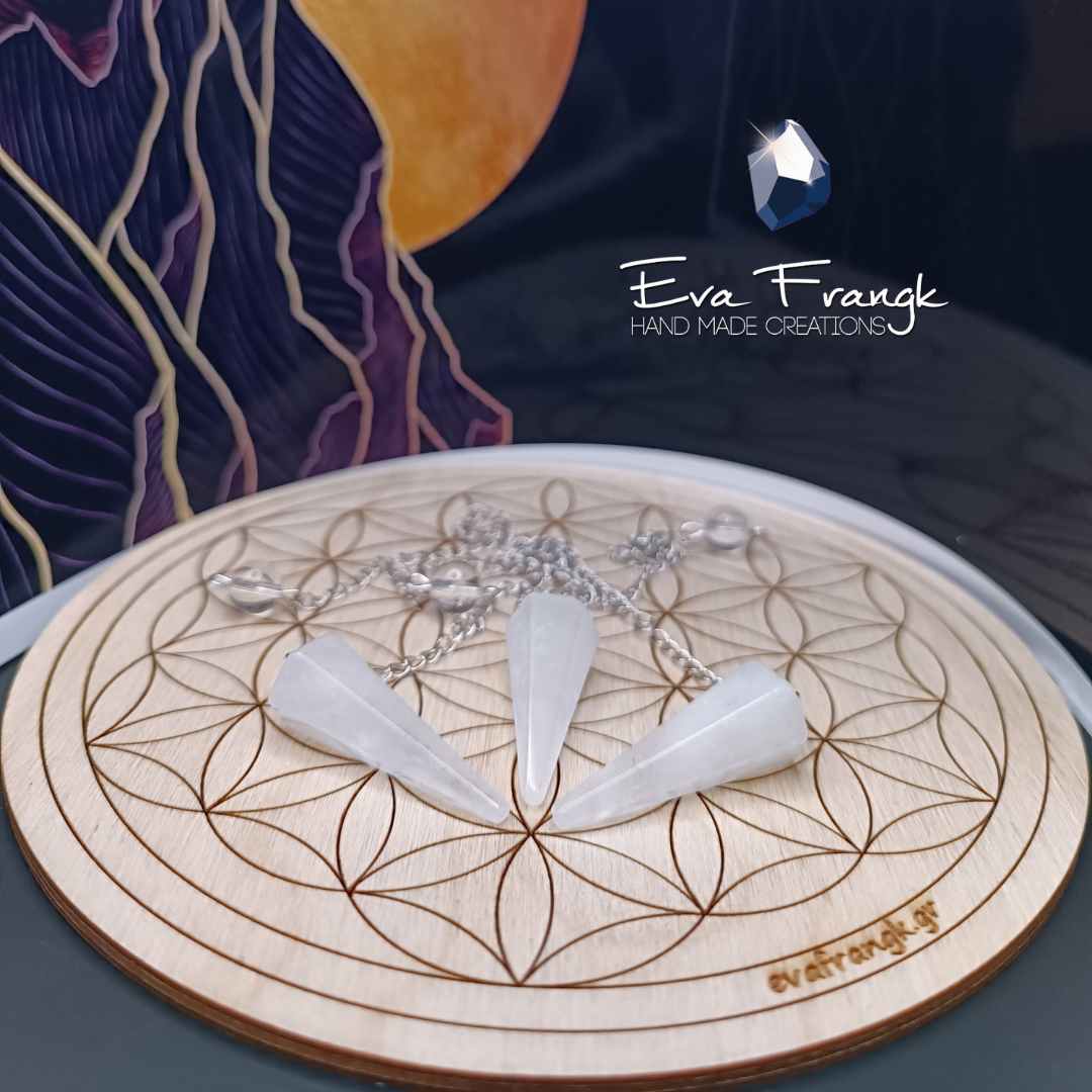 158 Εκκρεμές Λευκός Χαλαζιας