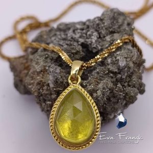 Μενταγιόν με Περίδοτο (Peridot)