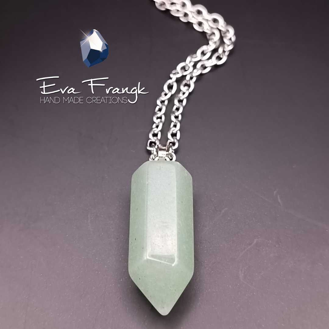 258 Μενταγιόν Μονή αιχμή με Αβεντουρίνη